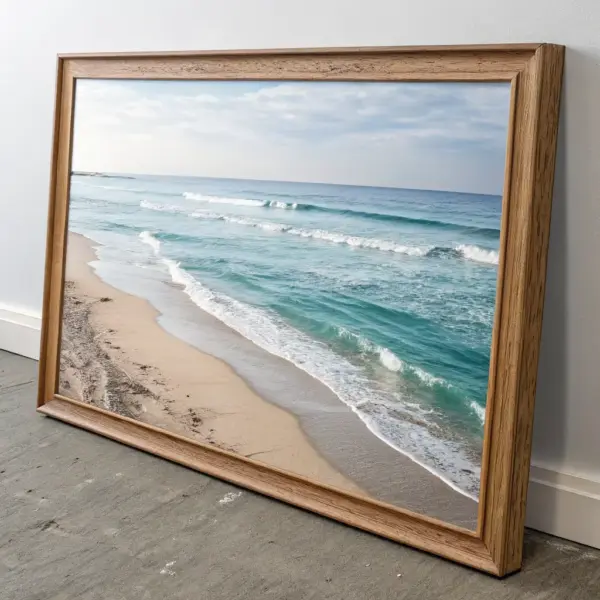 Abstract Coastal Canvas